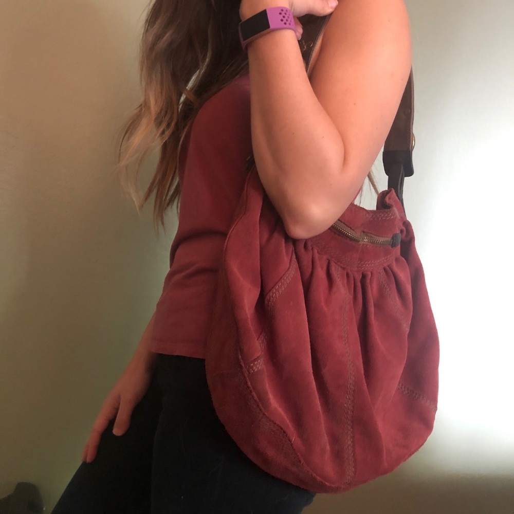 Lucky Brand Suede 👜 ! Casual excellent condition